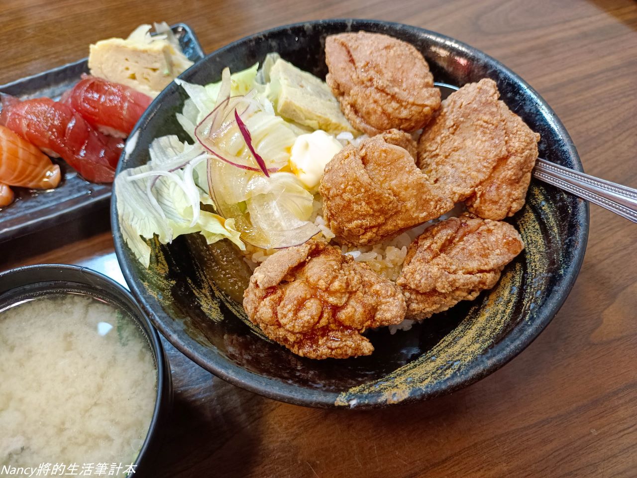 (大同區美食)築地野台壽司永樂店在街邊的日本料理,口味還不錯鄰近大橋頭站 @Nancy將的生活筆計本