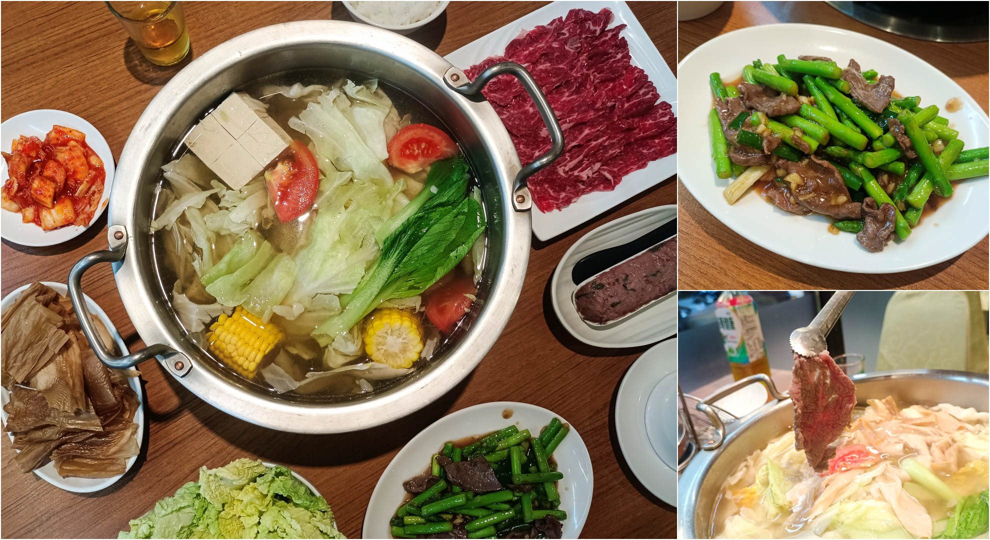 (三重美食)三重火鍋-牛鍋涮牛肉，不用到台南也可以吃得到溫體牛肉鍋，鄰近空軍三重一村(內含菜單)