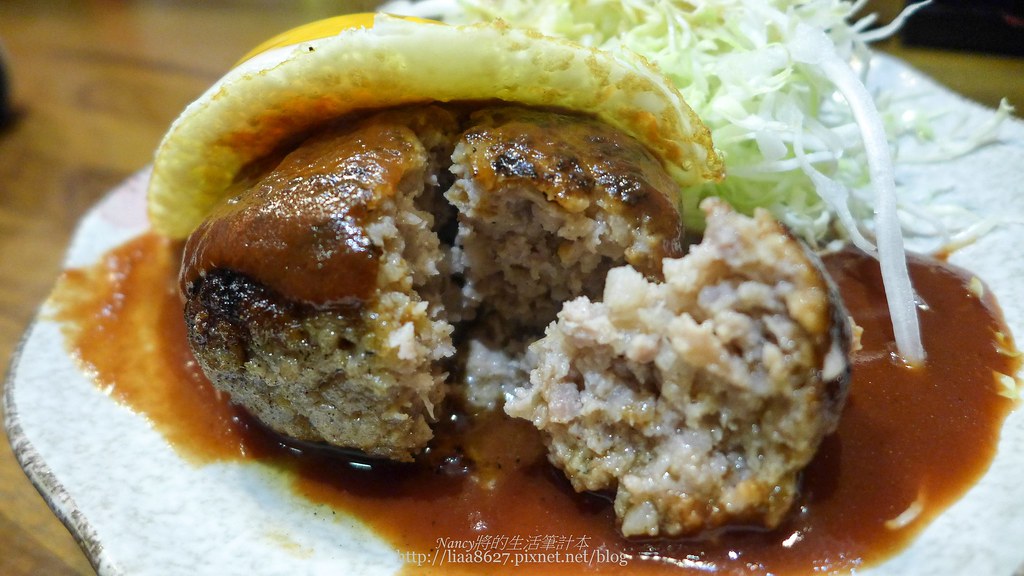 (雙連捷運站)名古屋台所~必吃手作漢堡排,滿溢的肉汁令我難忘 @Nancy將的生活筆計本