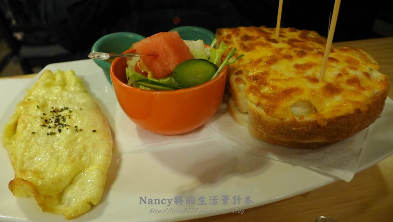 (南京東路捷運站/南京松江站)Tutti Cafe圖比咖啡創意早午餐(南京),大份量早午餐,鹹食表現的比甜食好 @Nancy將的生活筆計本