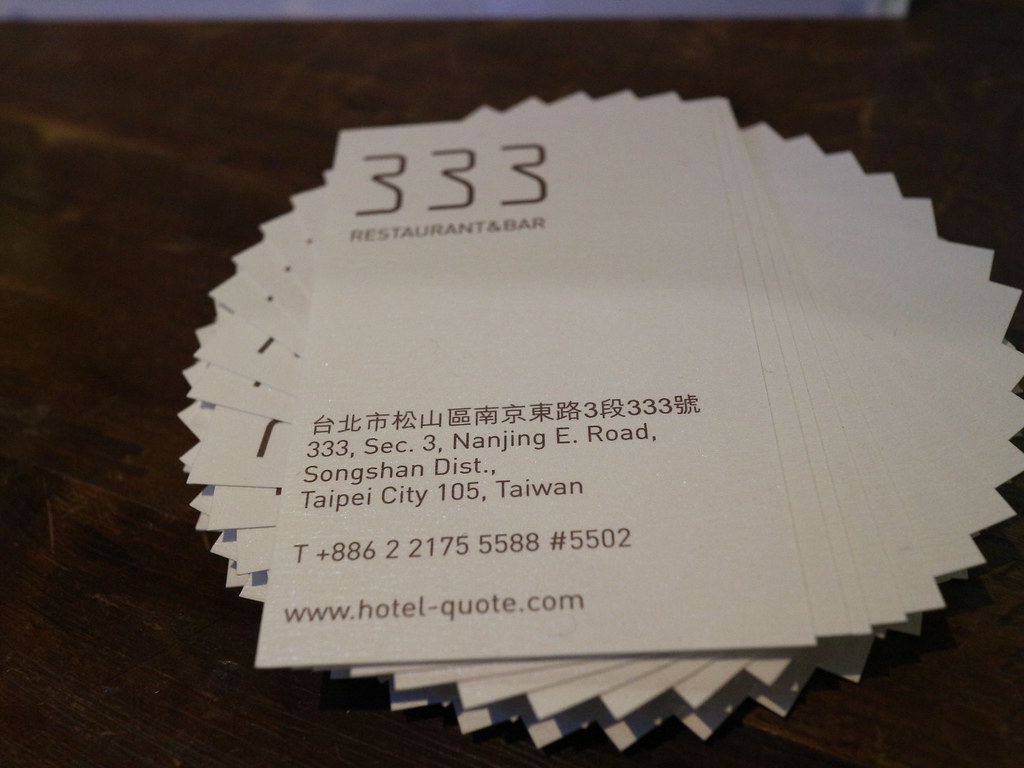 (小巨蛋站)333 RESTAURANT &#038; BAR(HOTEL QUOTE Taipei)華泰大飯店集團旗下新推出假日早午餐 @Nancy將的生活筆計本